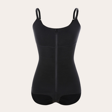 Load image into Gallery viewer, Panty Bodysuit Shapewear with Hooks and Zipper (Black)