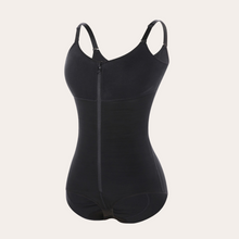 Load image into Gallery viewer, Panty Bodysuit Shapewear with Hooks and Zipper (Black)