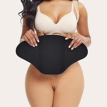 Load image into Gallery viewer, Abdominal compression board for postoperative, postpartum surgery recovery after liposuction, tummy tuck, Brazilian Butt lift. Foam and polystyrene board butterfly design. Soft and comfortable, best ab board for abdominal compression over stomach to aid in healing and prevent water retention, help toning of skin and molding