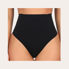 Load image into Gallery viewer, Women high waist thong body shaper will not roll down slim waist women underwear 
