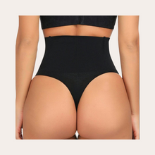 Load image into Gallery viewer, Women thong underwear undergarment tummy control body shaper comfortable high waist thong body shaper waist cincher shop online 
