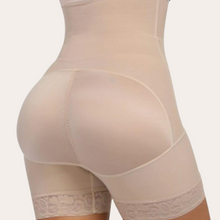 Load image into Gallery viewer, Nude shapewear body shaper controls the tummy slims the waist control belly fat does not roll down girdle women shapewear lifts the buttocks beige body shaper
