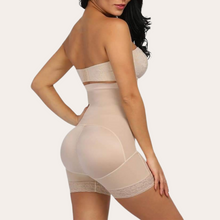 Load image into Gallery viewer, Nude shapewear body shaper controls the tummy slims the waist control belly fat does not roll down girdle women shapewear lifts the buttocks beige body shaper
